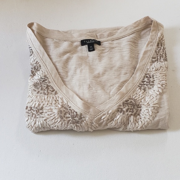 Talbots vneck Tshirt - Picture 2 of 4